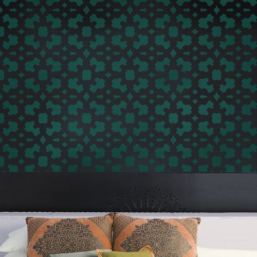 Moroccan Stencils - Wall Stencil Becca by Cutting Edge Stencils