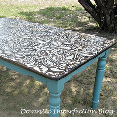 Paisley Allover Stencil