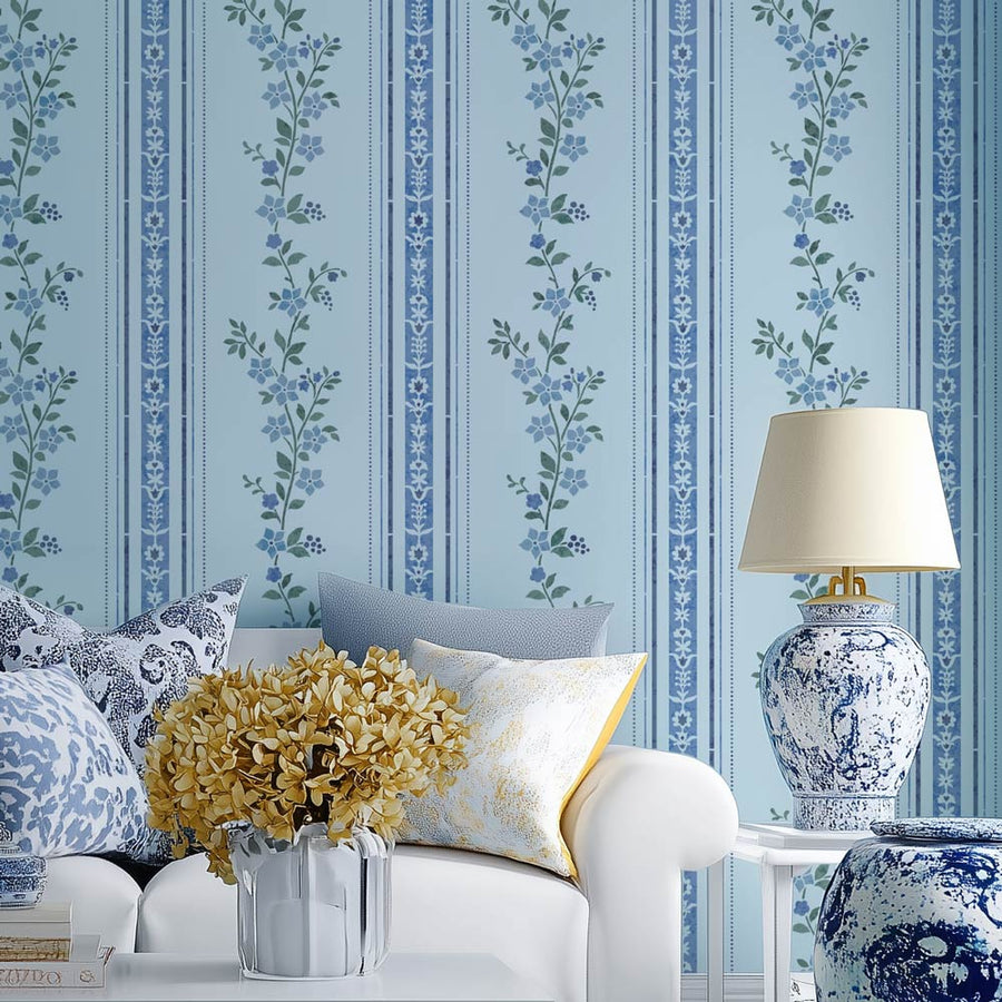 accent-wall-stencils