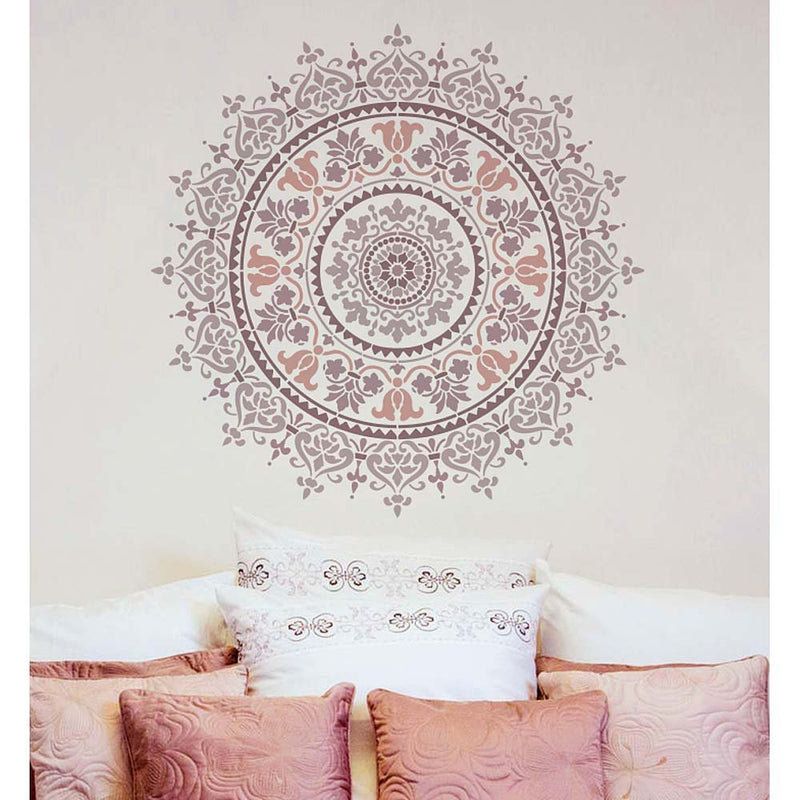Prosperity Mandala Stencil