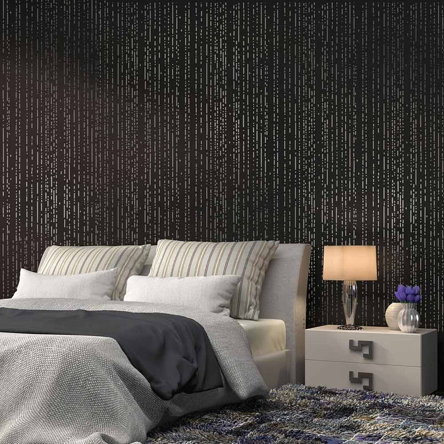 Rain drops stencil modern wallpaper pattern stencils