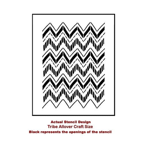 Tribe-craft-stencil-design