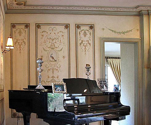 Versailles Side Panel Stencil - Large - Factory Second