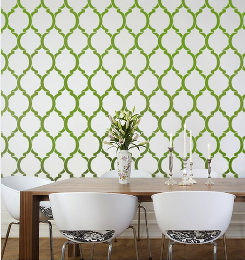 Moroccan stencils, moroccan stencil designs, large wall stencils for ...