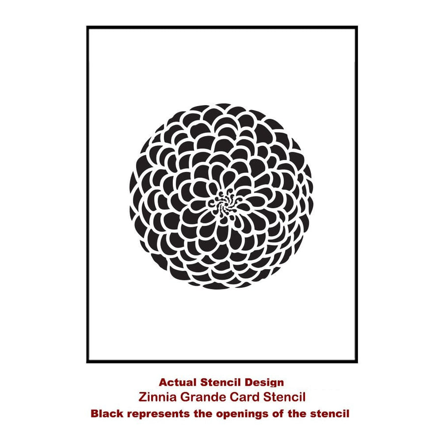 Zinnia-grande-small-card-template-stencil