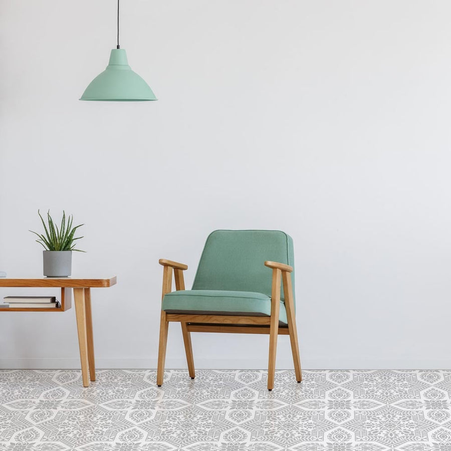painted floor stencil