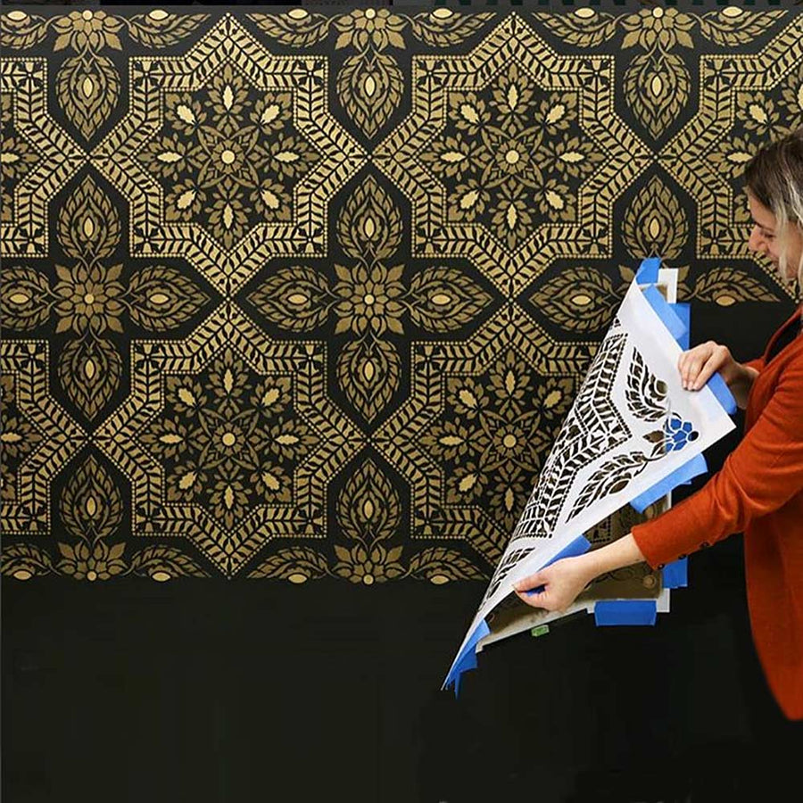 moroccan-stencils-indian-designs