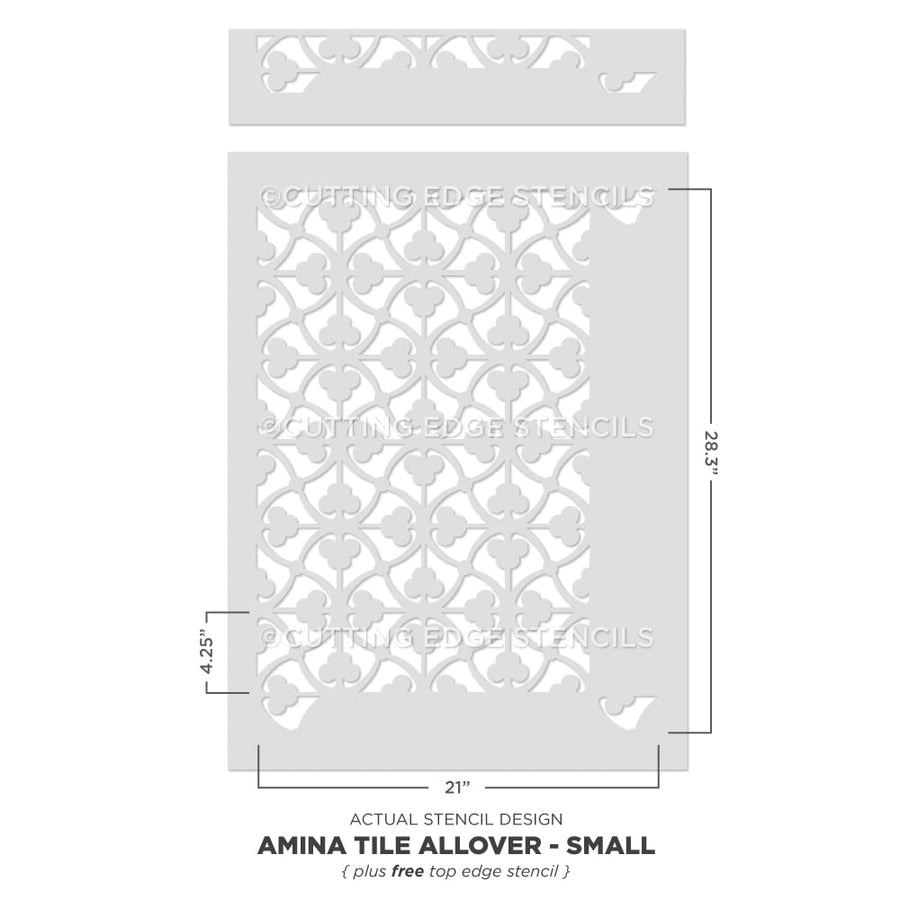 Tile stencil