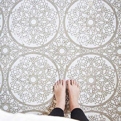 Charlotte Allover Stencil Pattern