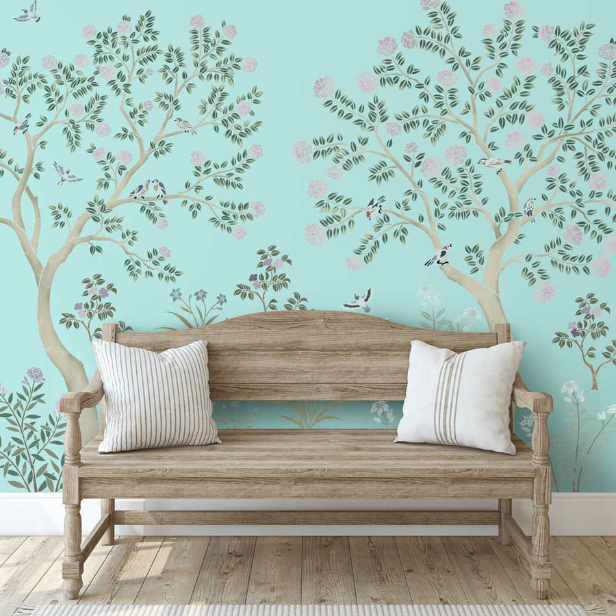 Ultimate Chinoiserie Mural Stencil Kit