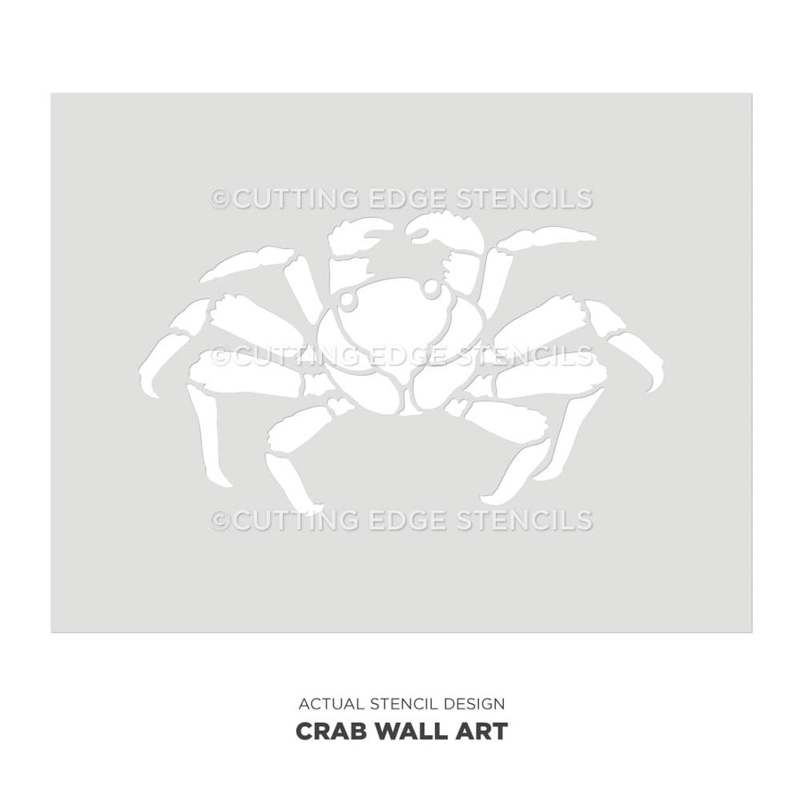 Crab Wall Art Stencil