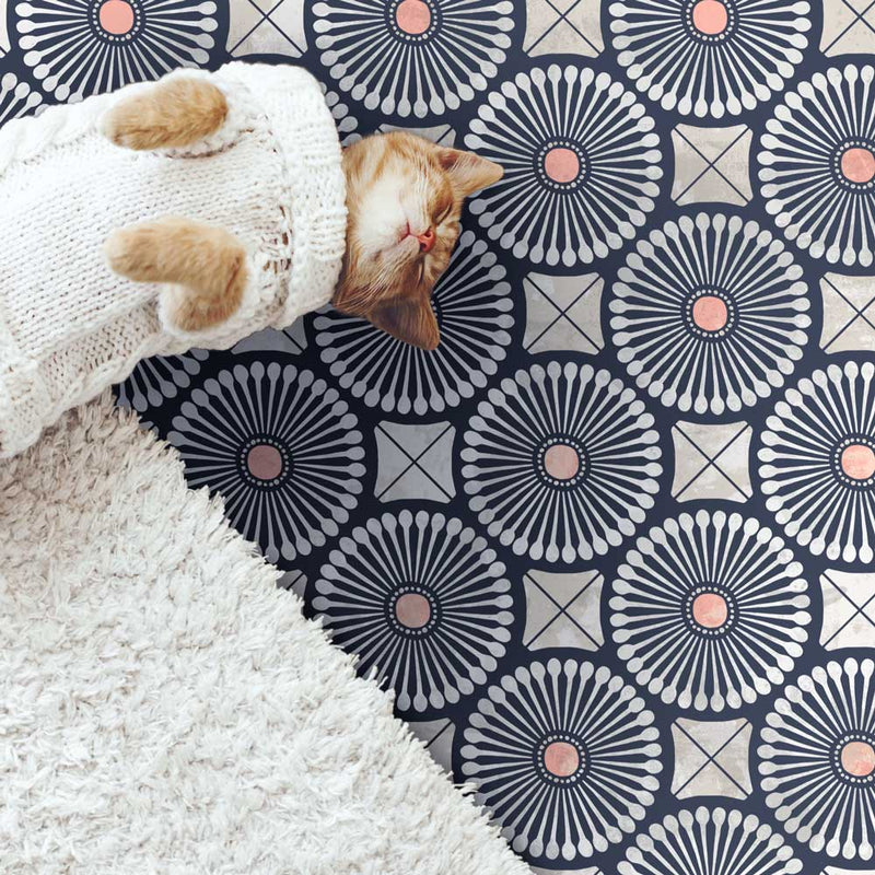 Daisy Tile Stencil