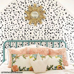 Dalmatian Spots Wall Stencil