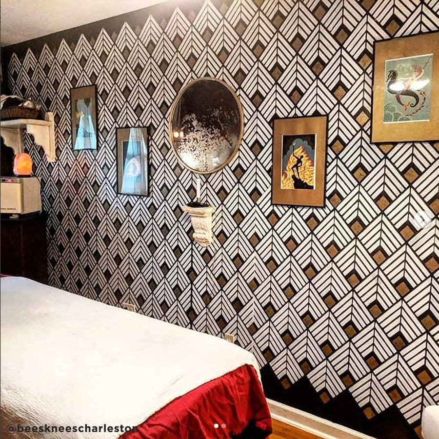 wall-stencils-wall-stencil-patterns-stenciling-project