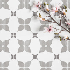 Dogwood Tile Stencil