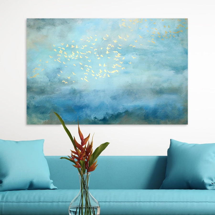 Flock of Cranes Craft Stencil Size Medium