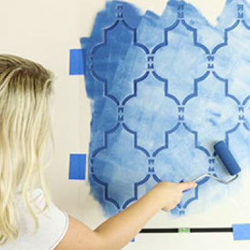 Easy stenciling Instructions with pictures! Learn How To Stencil from Pros