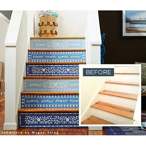 Indian Inlay Furniture Stencil Kit