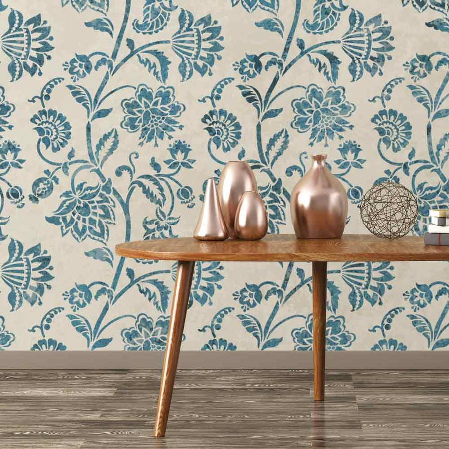 Jacobean Wall stencil farmhouse stencil for walls
