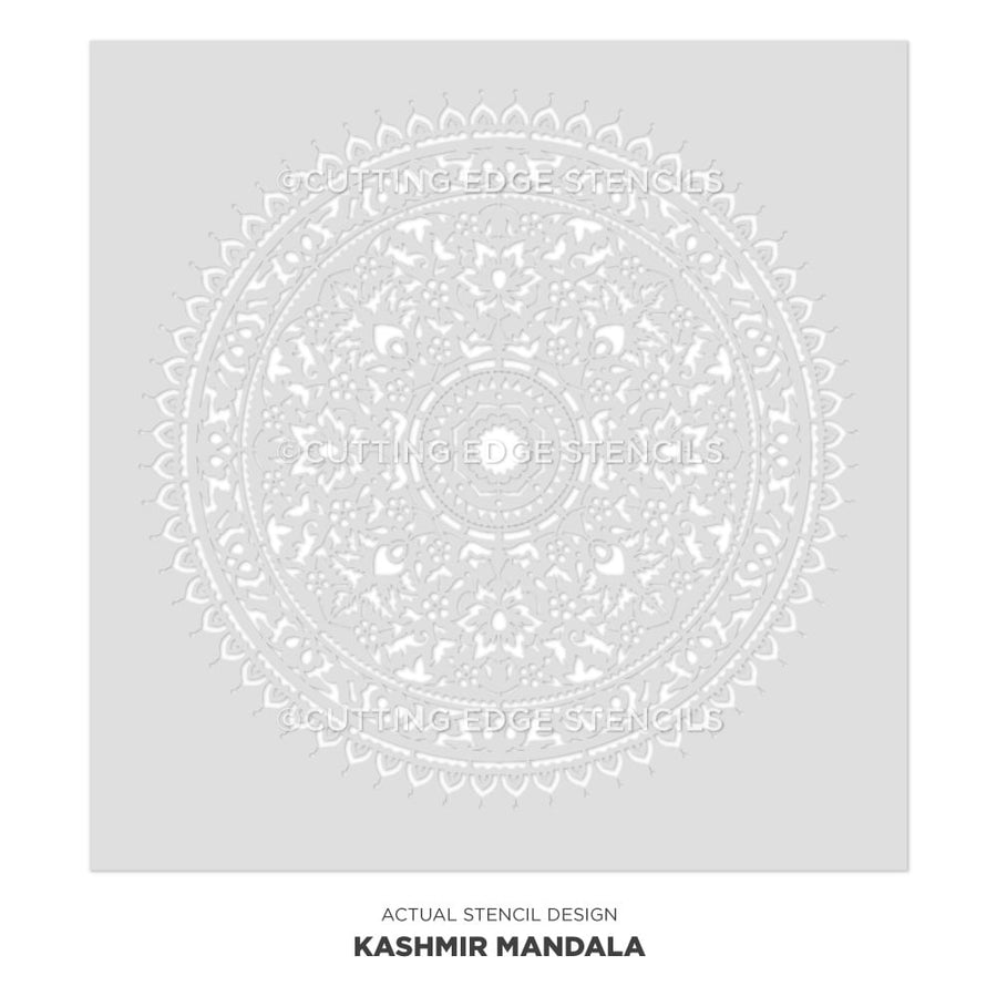 Kashmir Mandala Stencil Medallion Stenciling DIY Wall Art