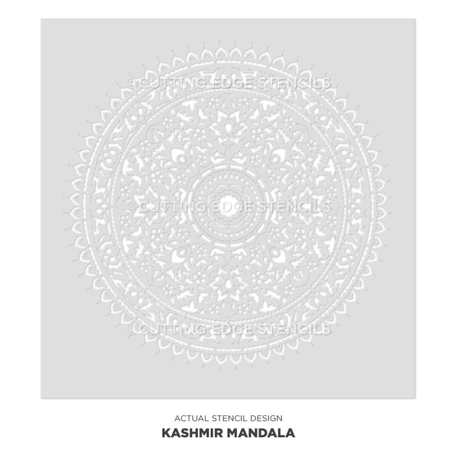 Kashmir Mandala Stencil Medallion Stenciling DIY Wall Art