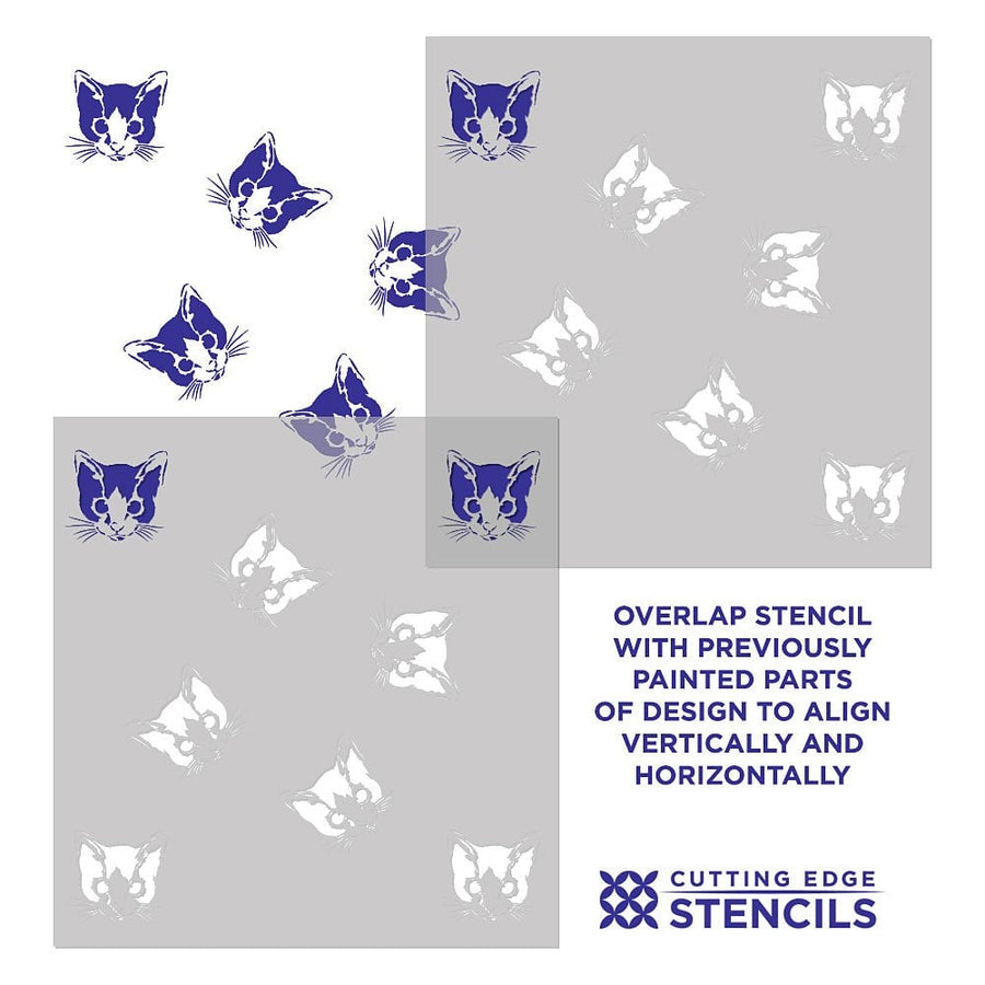 kitten-wall-pattern-stencil-allover-design