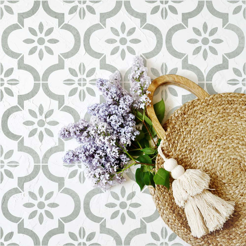 Myriam Tile Stencil