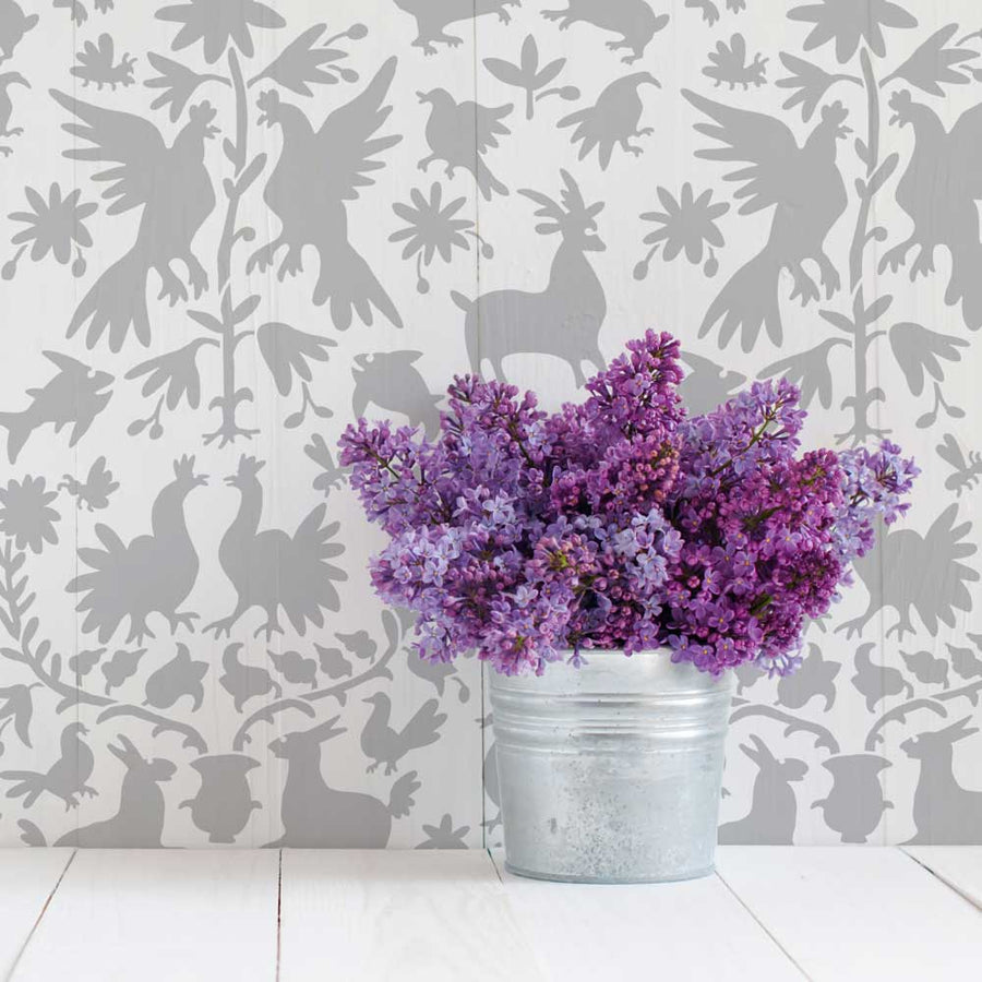 Otomi Stencil for walls

