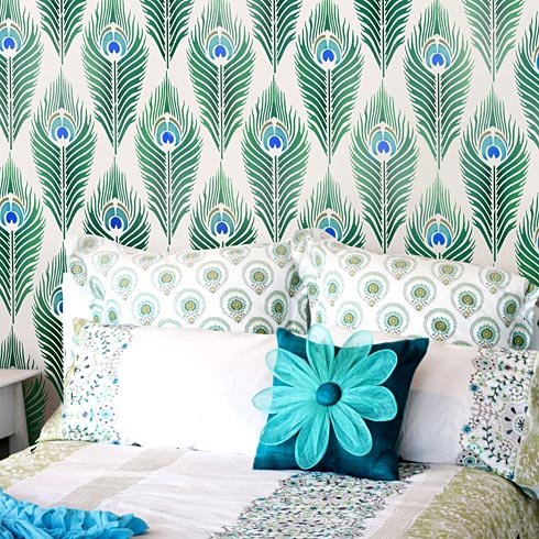 nursery-stencils-walls-modern-nursery-wall-stencil