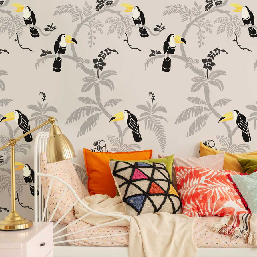 nursery-stencils-walls-modern-nursery-wall-stencil