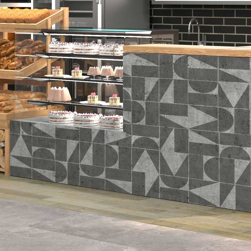 Simple Shapes Tile Stencil Set