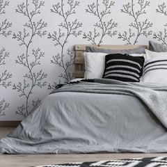 Spring Branches Wall Stencil
