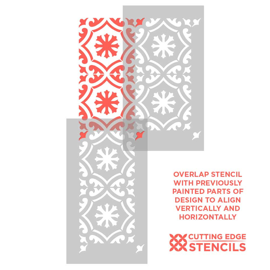 Marlen Tile Stencil