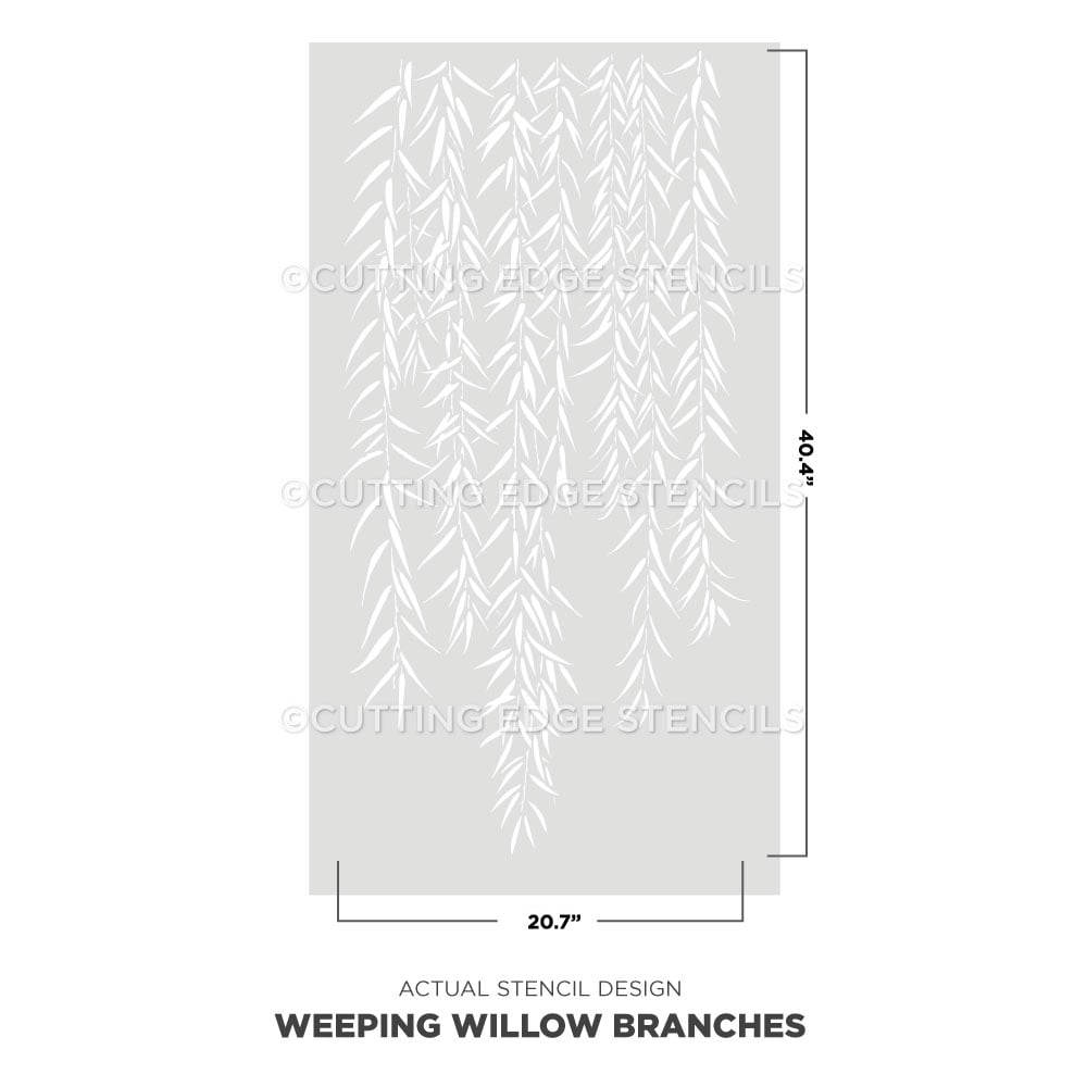 Weeping Willow Stencil For Painting Walls Tree Branch Stencils For Wall Weeping Willow Stencil For Painting Walls Tree Branch Stencils For Wall