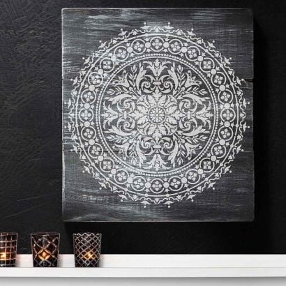 9 Pack12x12 Inch Large Mandala Stencils Reusable Stencils Laser Cut  Painting Template for Floor Wall Tile 