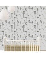 Allover stencil Birch Forest by Cutting Edge Stencils/ Reusable wall ...