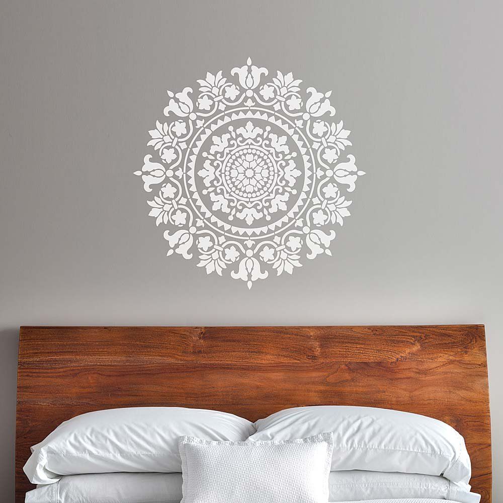 Mandala stencil - Large Mandala designs for walls, tables and floors