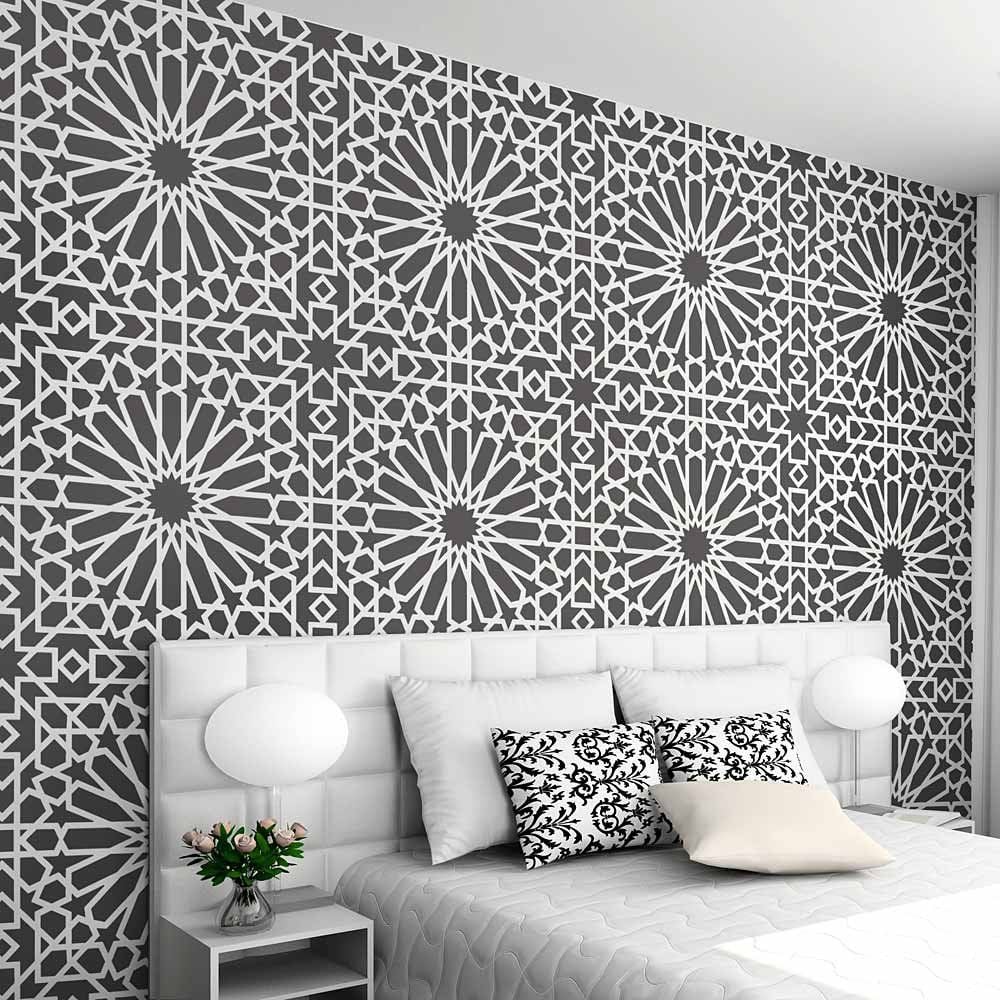 Craft Template By Cutting Edge Stencils Stencil Design Moroccan Tiles 
