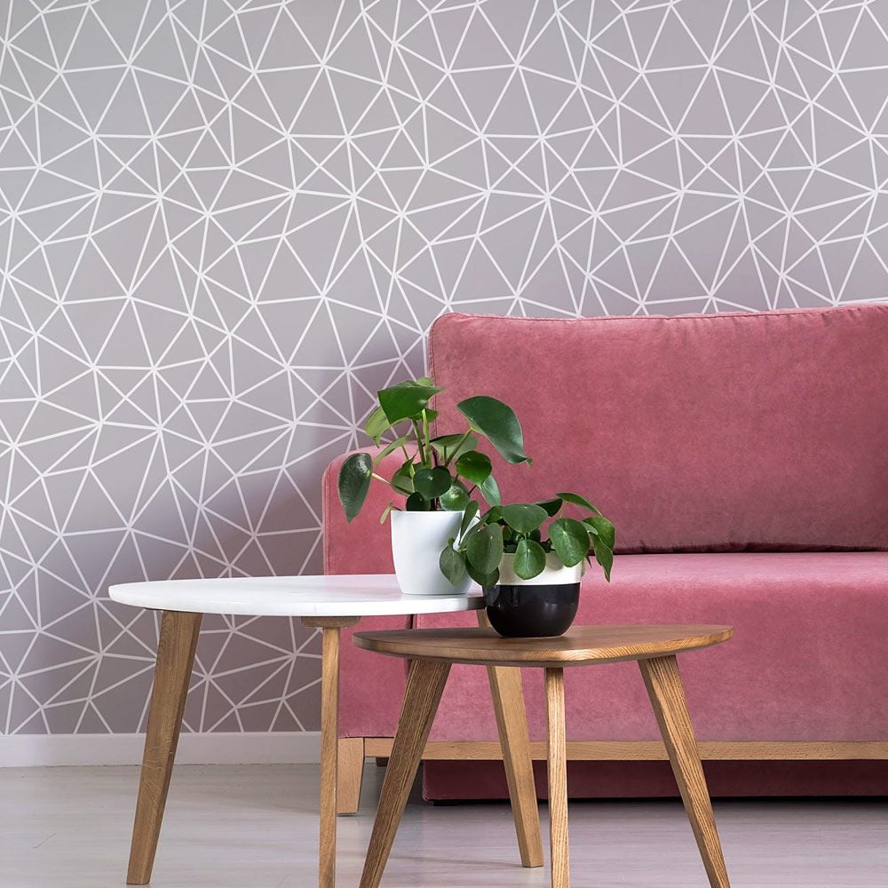 Painted Furniture Stencils - Geometric & Rustic Design