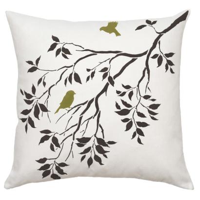 Birds on a Branch Pillow & Tote Stencil