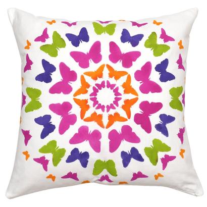 Butterfly Circle Pillow & Tote Stencil