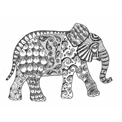 Animals Doodle Stencil Kit
