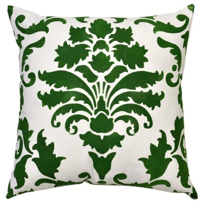 Harmony Damask Pillow & Tote Stencil