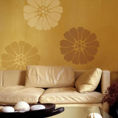 Lovely Bloom Wall Art Stencil