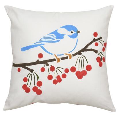 Little Birdie Pillow & Tote Stencil