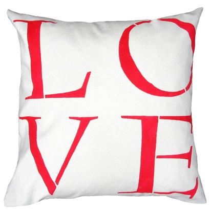 LOVE Pillow & Tote Stencil