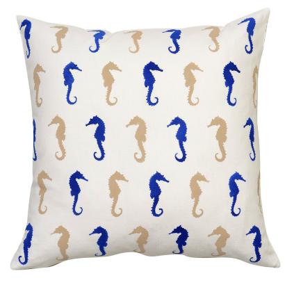 Seahorses Pillow & Tote Stencil