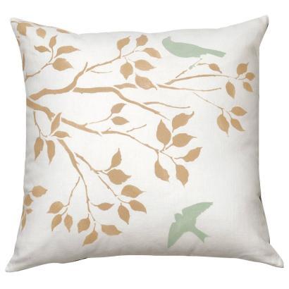 Spring Songbirds Pillow & Tote Stencil