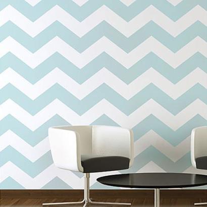Chevron Allover Stencil Pattern - Size: Large - Factory Second