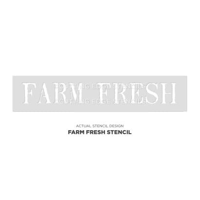Farm Fresh Sign Stencil